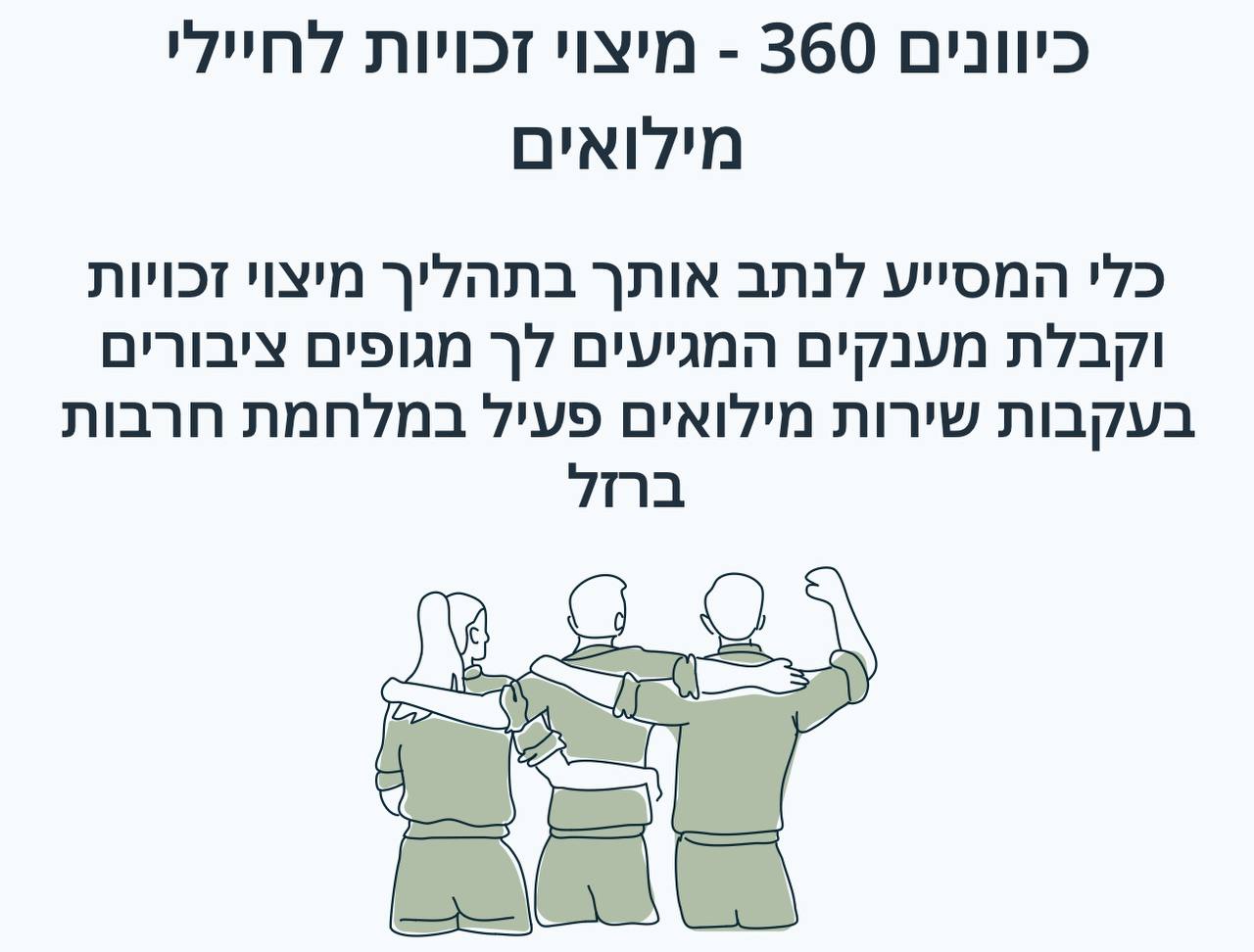 הכירו את “כיוונים 360” אתר סיוע חדש!