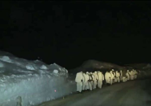 צפו: הלוחמים בשלג: יחידת מילואים מיוחדת הוכשרה ללחימה בטמפרטורות נמוכות
